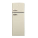 Electriq 204L 80/20 Retro Fridge Freezer