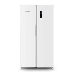 Montpellier MSBS442W American Style White Fridge Freezer