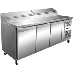 Adexa Preparation Counter 3 doors 8xGN1/3 1795x700x1085mm sh37