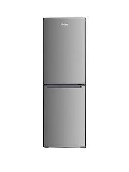 Swan Sr15690S 48Cm Wide, 144Cm High, 50/50 Split Compact Fridge Freezer - Silver