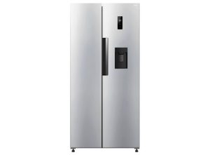 HYE 444L Frost Free American Fridge Freezer Non-Plumbed Water 83cm