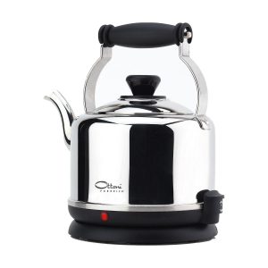 Ottoni Fabbrica Fjord Nero Electric Kettle 1.7 L — Glossy Black